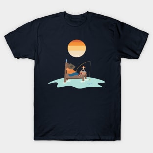 chill racoon T-Shirt